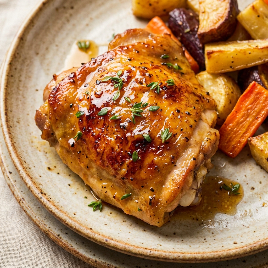 Creamy white wine chicken