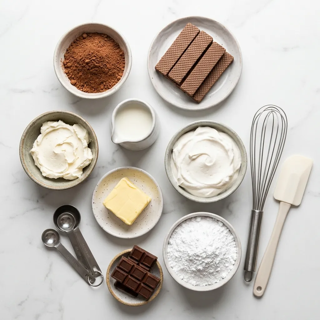  No-Bake Chocolate Lasagna
