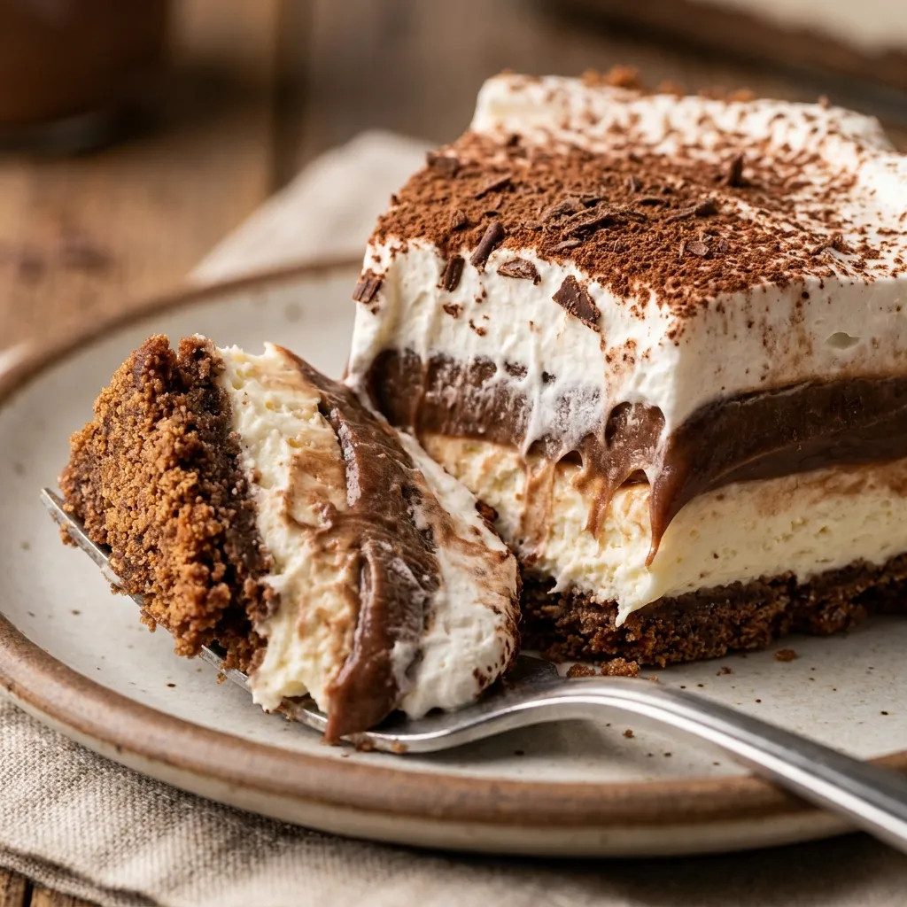  No-Bake Chocolate Lasagna