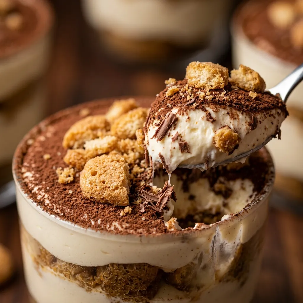 No-Bake Tiramisu Cups