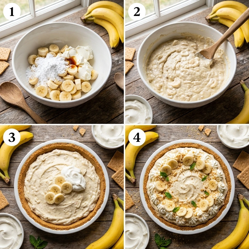 No-Bake Banana Cream Pie