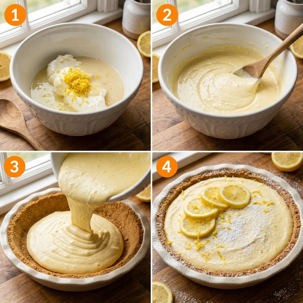  Easy No-Bake Lemon Cheesecake