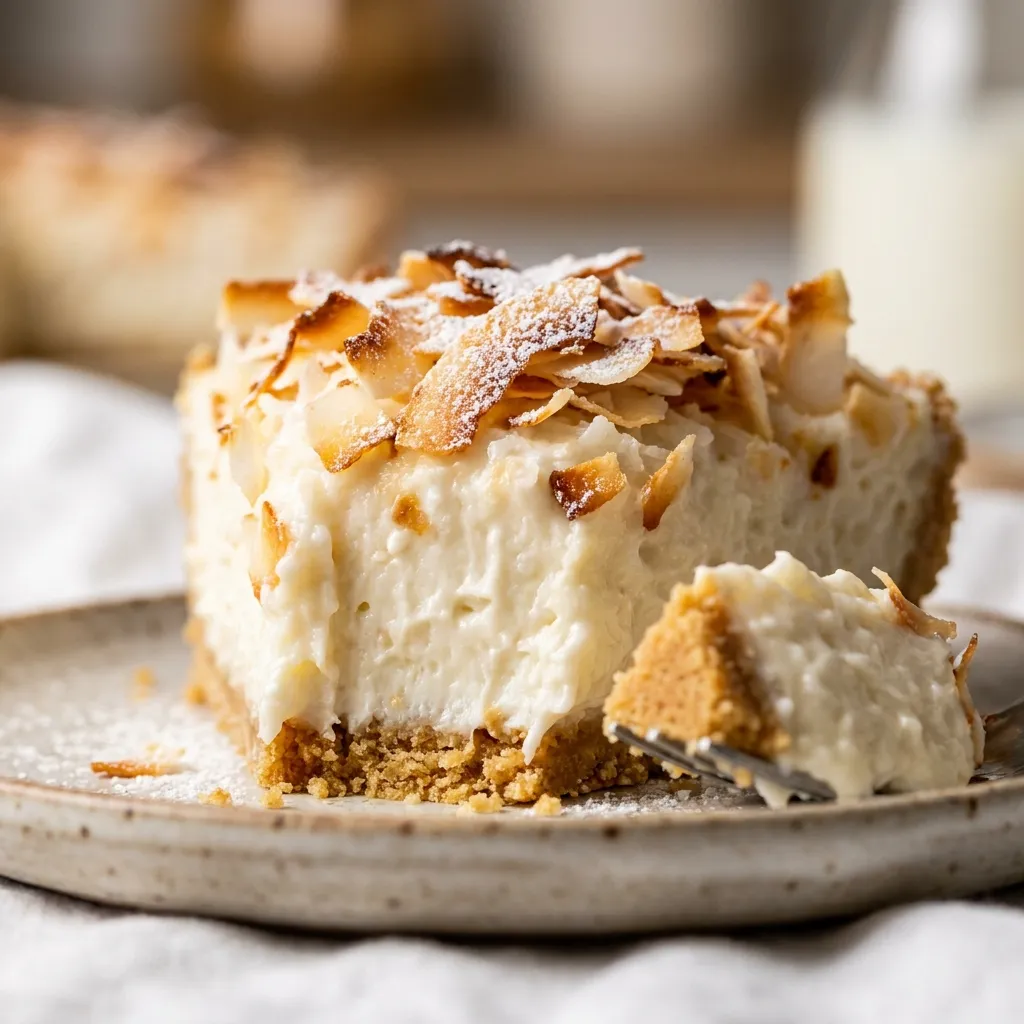 No-Bake Coconut Cream Pie