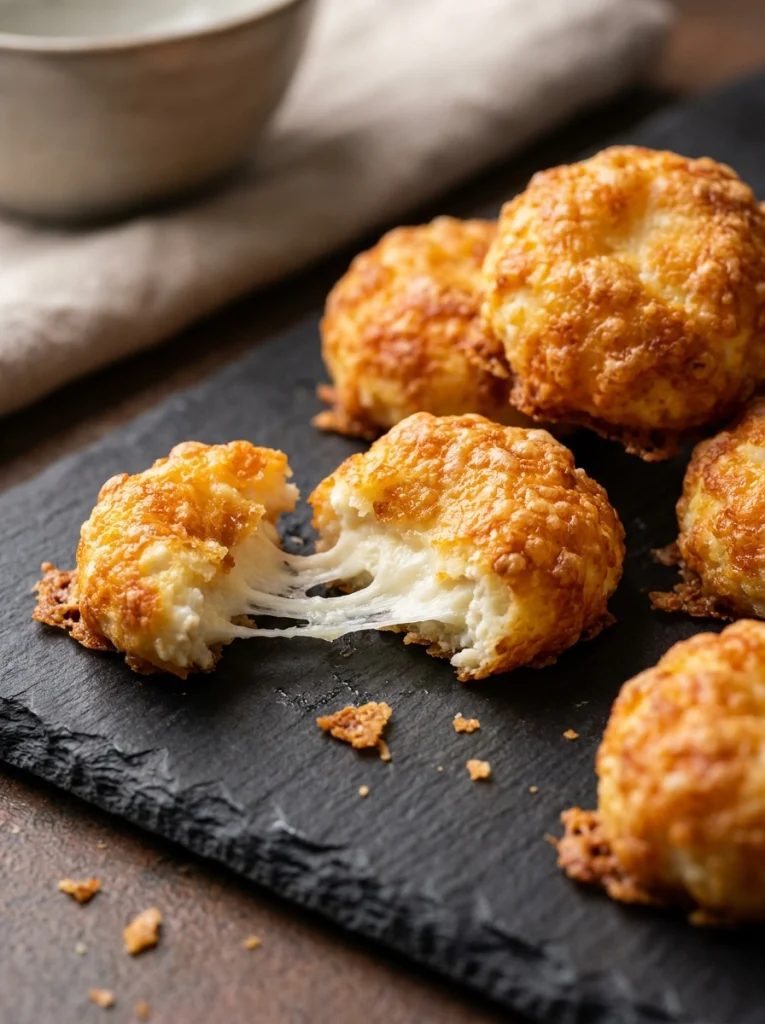 cottage cheese parmesan pillow bites